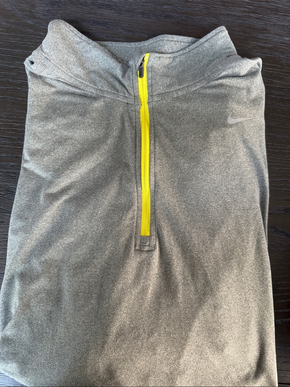 Nike Grey Dri-FIT Athletic Pullover